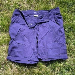 Purple Columbia Shorts